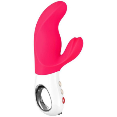 MISS BI DUAL VIBRATEUR ROSE BLANC