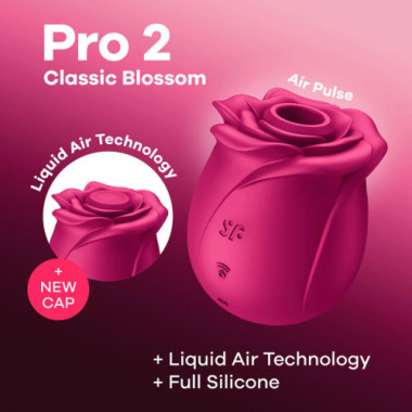 AIR PULSE VIBRATEUR FLEUR CLASSIQUE PRO 2