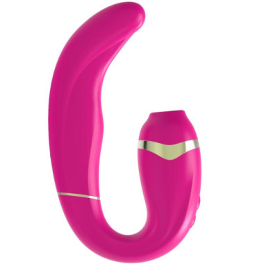 MY·G CLITORIS SUCKER ET STIMULATEUR DE POINT G ROSE