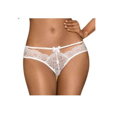 CULOTTE ADORE ME BLANC L/XL