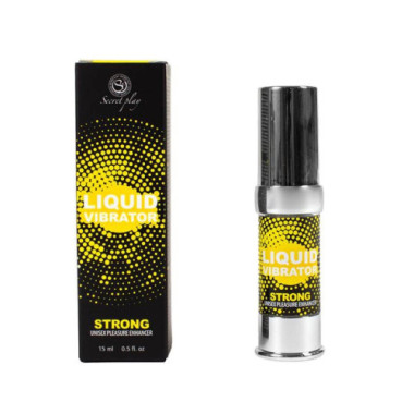 LIQUIDE VIBRATEUR STIMULATEUR UNISEXE FORT 15 ML