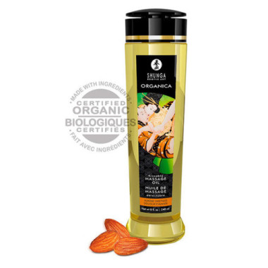 HUILE DE MASSAGE AUX AMANDES BIO 240 ML