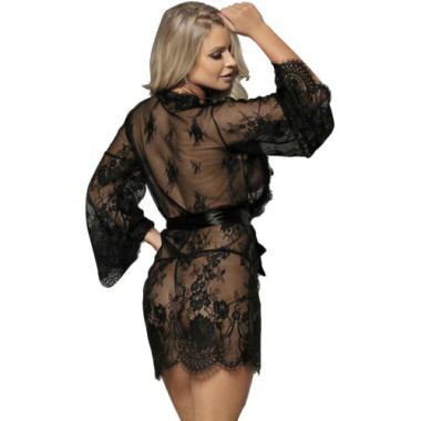 BABYDOLL DENTELLE MANCHES ÉVASÉES L / XL