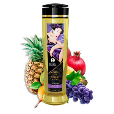 HUILE DE MASSAGE ÉROTIQUE LIBIDO 240 ML