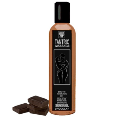 HUILE DE MASSAGE TANTRIQUE NATURELLE ET APHRODISIAQUE AU CHOCOLAT 30 ML