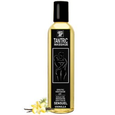 HUILE DE MASSAGE TANTRIQUE NATURELLE ET VANILLE APHRODISIAQUE 30 ML