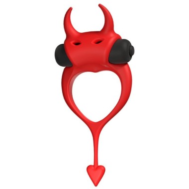 ANNEAU VIBRATEUR ROUGE DEVOL COCKRING