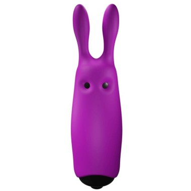 VIBRATEUR LAPIN VIOLET DE POCHE LASTIC