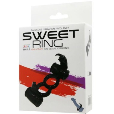 BAILE - SWEET RING DOUBLE ANNEAU AVEC DOUBLE LAPIN