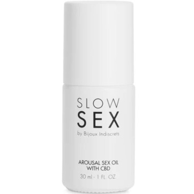 SLOW SEX HUILE DE MASSAGE SEXUEL AU CBD 30 ML