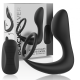 BLACK&SILVER - MASSEUR ANAL TÉLÉCOMMANDE RECHARGEABLE SILICONE NOIR