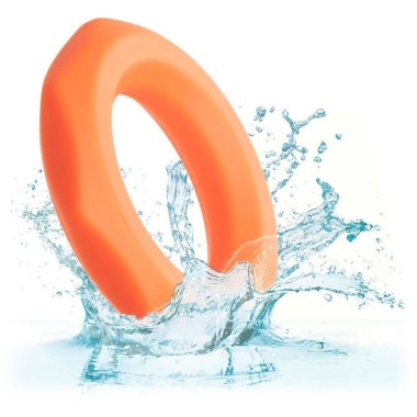 BAGUE ALPHA SEXAGON ORANGE