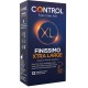 CONTROL - PRÉSERVATIFS FINISSIMO XL 12 UNITÉS