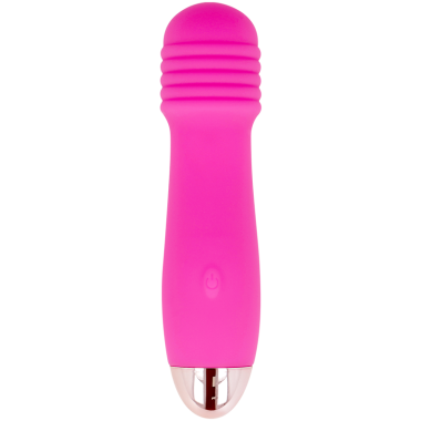 DOLCE VITA - VIBRATEUR RECHARGEABLE TROIS ROSE 7 VITESSES