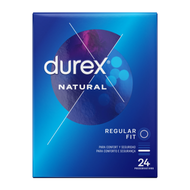 DUREX - NATUREL PLUS 24 UNITÉS