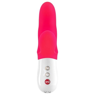 MISS BI DUAL VIBRATEUR ROSE BLANC