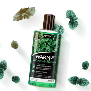 WARMUP GEL DE MASSAGE CHAUFFANT MENTHE 150 ML