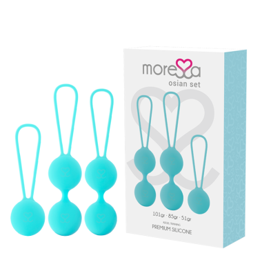 MORESSA - ENSEMBLE OSIAN SILICONE TURQUOISE PREMIUM