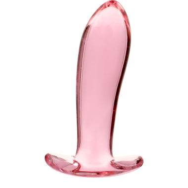 NEBULA SERIES BY IBIZA - PLUG ANAL MODÈLE 5 VERRE BOROSILICATE ROSE 12.5 CM -O- 3.5 CM