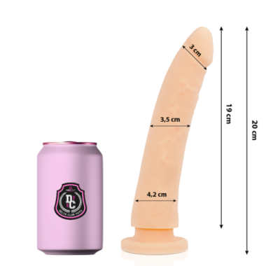 DELTA CLUB - TOYS GODE NATUREL MÉDICAL SILICONE 20 CM -O- 4 CM