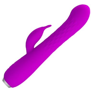 VIBRATEUR MOLLY AVEC ROTATION RECHARGEABLE