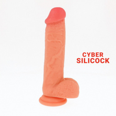 CYBER SILICOCK - SAUL SILICONE LIQUIDE SOUPLE ULTRA RÉALISTE 21 CM -O- 4,2 CM