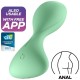 SATISFYER - APPLICATION DE PLUG VIBRANT TRENDSETTER VERT