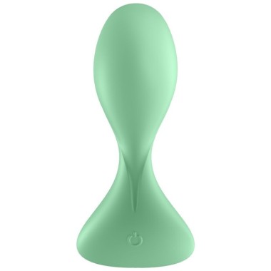 SATISFYER - APPLICATION DE PLUG VIBRANT TRENDSETTER VERT