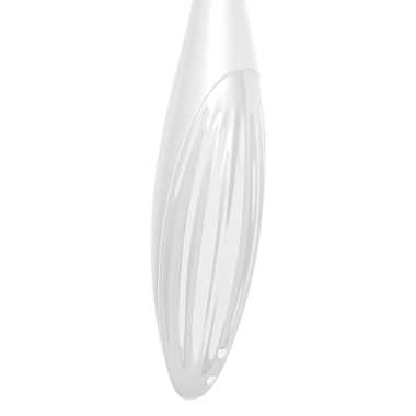 SATISFYER - VIBRATEUR POINTE DE CLIT TWIRLING DELIGHT BLANC