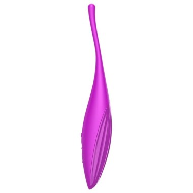 SATISFYER - VIBRATEUR POINTE DE CLIT TWIRLING JOY FUCHSIA