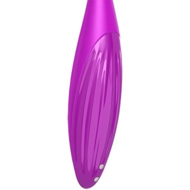 SATISFYER - VIBRATEUR POINTE DE CLIT TWIRLING JOY FUCHSIA