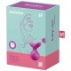 SATISFYER - VIBRATEUR POSER VIVA LA VULVA 3 VIOLET