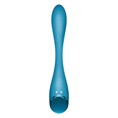 SATISFYER - VIBRATEUR MULTI G-SPOT FLEX 5 BLEU