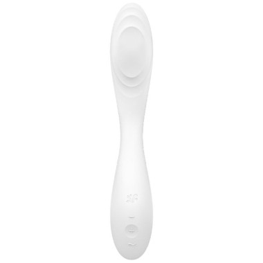 SATISFYER - VIBRATEUR SPOT G RRROLLING PLEASURE BLANC