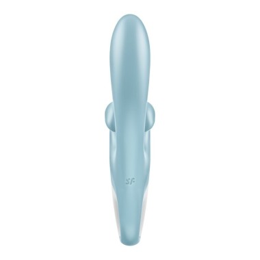 SATISFYER - VIBRATION DE LAPIN TOUCH ME BLEU