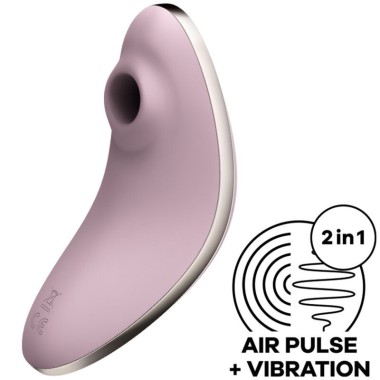 VULVA LOVER 1 STIMULATEUR ET VIBRATEUR AIR PULSE VIOLET