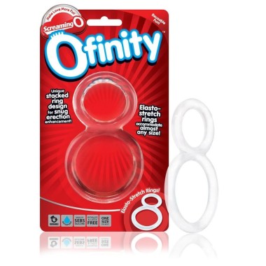 OFINITY ANNEAU PÉNIEN DOUBLE TRANSPARENT