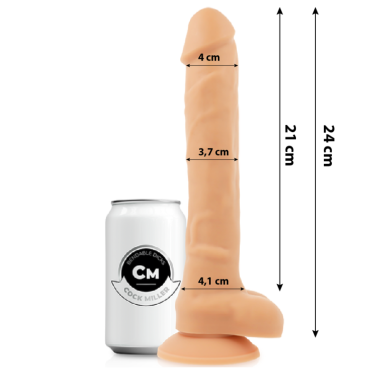 COCK MILLER - COCKSIL ARTICULABLE SILICONE DENSITÉ 24 CM