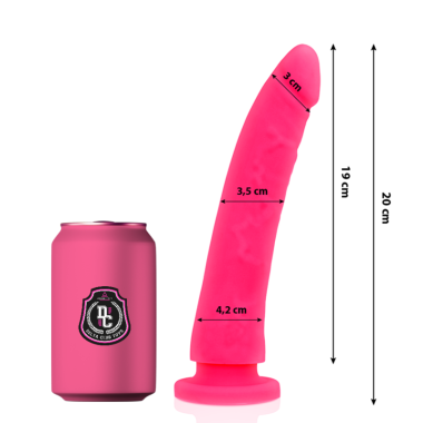 DELTA CLUB - TOYS GODE MÉDICAL ROSE EN SILICONE 20 CM -O- 4 CM