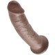 KING COCK - 9 GODE MARRON 22.9 CM