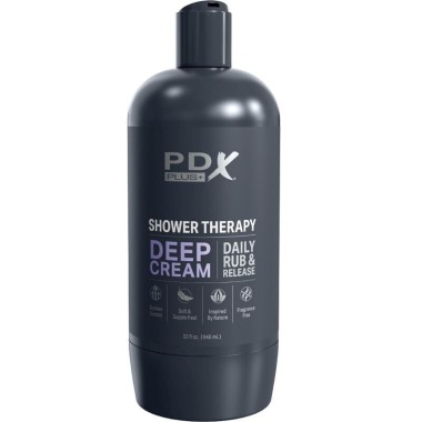 PDX PLUS - STROKER MASTURBATEUR DISCRET DEEP CREAM SHAMPOOING CONCEPTION DE BOUTEILLE