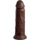 KING COCK - ELITE GODE RÉALISTE EN SILICONE 20.3 CM MARRON