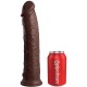 KING COCK - ELITE GODE RÉALISTE EN SILICONE 28 CM MARRON