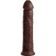 KING COCK - ELITE GODE RÉALISTE EN SILICONE 28 CM MARRON