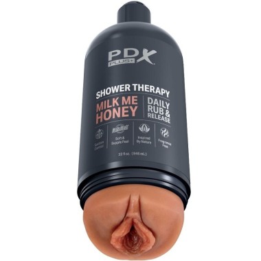 PDX PLUS - MASTURBATEUR STROKER CONCEPTION DE BOUTEILLE DISCRÈTE MILK ME HONEY CANDY SHAMPOOING