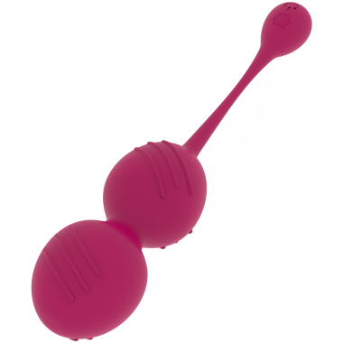 BALLES DE KEGEL VIBRANTES RECHARGEABLES NISHA ORCHIDÉE