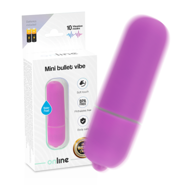 MINI BALLE VIBRANTE LILAS