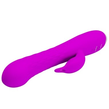 VIBRATEUR MOLLY AVEC ROTATION RECHARGEABLE