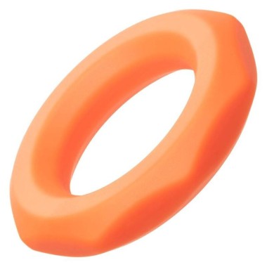 BAGUE ALPHA SEXAGON ORANGE