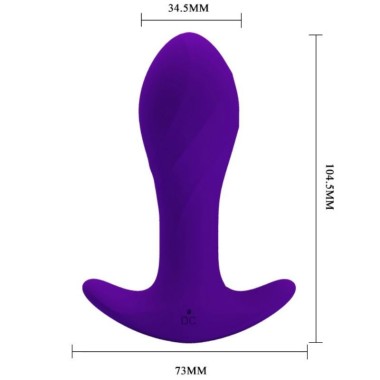 VIBRATEUR ANAL LILAS